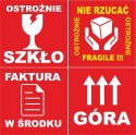 HIGIENA etykieta naklejka wirus bezpieczen 1000szt