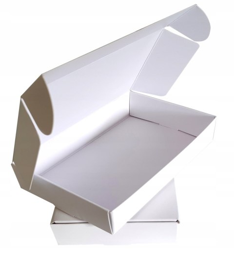 Karton Pudełko 125x95x30 białe - 20szt Karton Pudełko 125x95x30 białe - 20szt