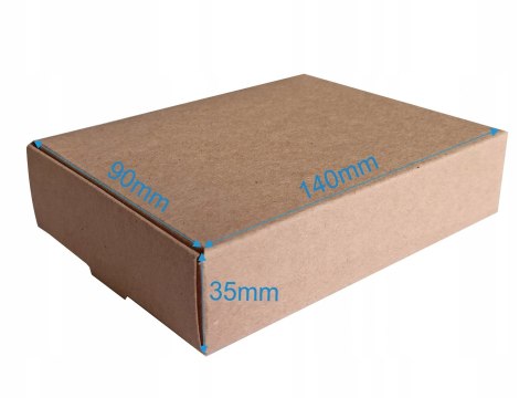 KARTON EKO kraft 140x90x35 pudełko tektura litax10 KARTON EKO kraft 140x90x35 pudełko tektura litax10