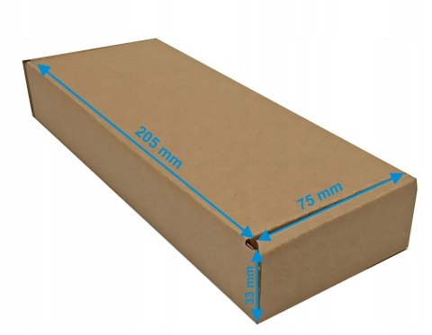 KARTON Fasonowy 205x75x33 PUDEŁKO Inpost A 30szt KARTON Fasonowy 205x75x33 PUDEŁKO Inpost A 30szt