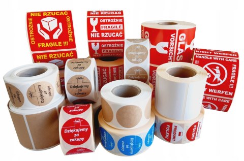 Naklejka etykieta OKRĄGŁA fi-60 EKO KRAFT ECOx1000 Naklejka etykieta OKRĄGŁA fi-60 EKO KRAFT ECOx1000