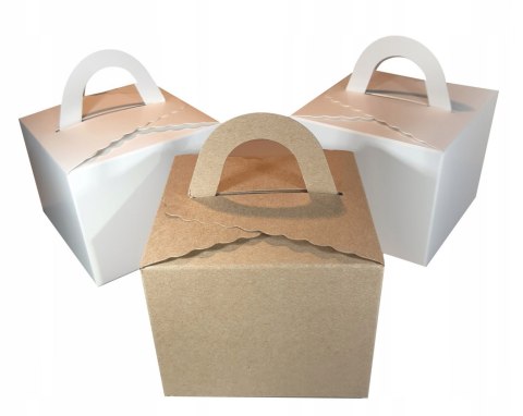 PUDEŁKO NA PREZENT Karton ECO Kraft EKO święta x 5 PUDEŁKO NA PREZENT Karton ECO Kraft EKO święta x 5